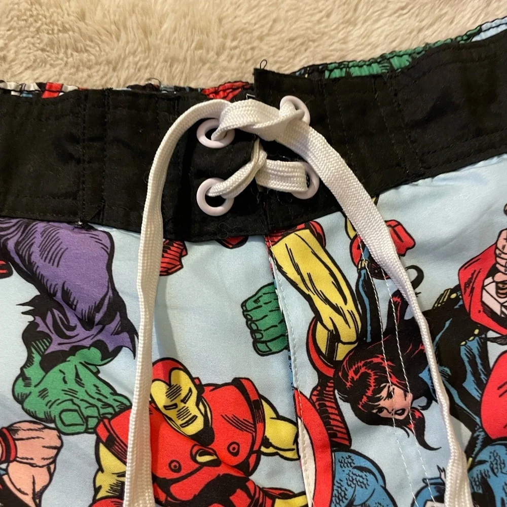 EUC Men’s Marvel Superhero Swim Trunks